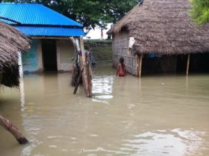 भारतीय ज्यादतिले सप्तरीको ९० घर डुबानमा