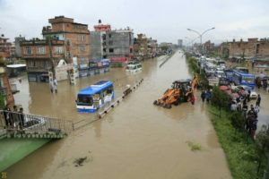 देशभर बाढी र पहिरो, मृत्यु हुनेको संख्या ११, १० जना बेपत्ता