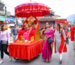 विन्ध्यवासिनी मन्दिरमा शोभायात्रा सहित ‘नवदुर्गा महोत्सब’ शुरु (फोटो फिचर सहित)