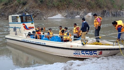 सहमतिपछि सप्तकोशी नदीमा पुन: जेटबोट सञ्चालन