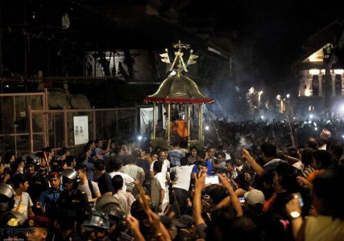 साँखु र शालिनदी क्षेत्रमा डेढ सय वर्ष पुरानो भीमसेन जात्रा